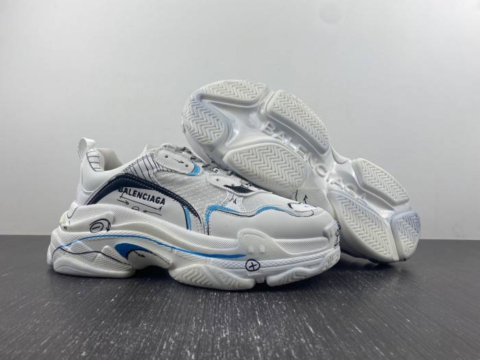 BLEN TRACK SNEAKER IN white 536737 W3SRB 9014