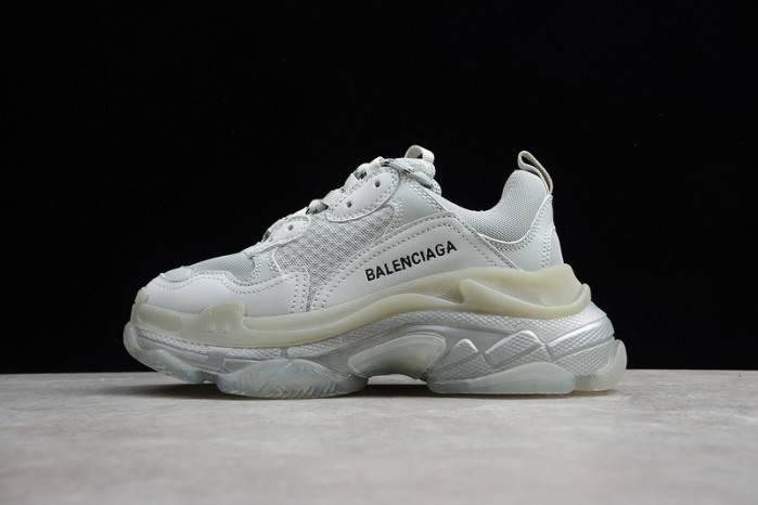 BLCG Triple S Clear Sole Grey-White 544351 W09O1 1705