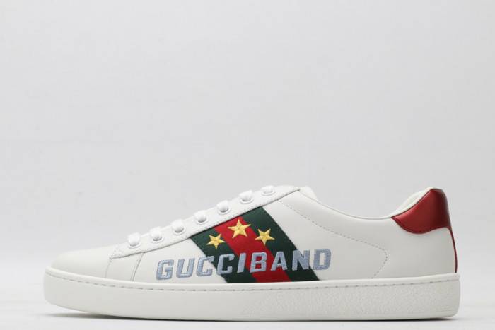 GUCC Ace Embroidered Low-Top Sneaker 603693 0FI10 9069