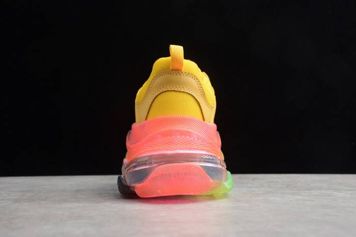 BLCG Sneaker Triple.s.Gomma Colore Jaune-Rainbow Noir
