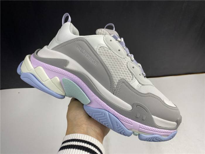 BLCG Sneaker Triple.s.Gomma Gray Purple And Pink 536737 W2FW1 1977