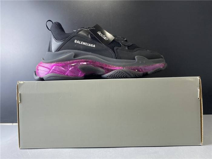 BLCG Sneaker Triple.s.Gomma Black Plum Red 541624 W09O1 0829