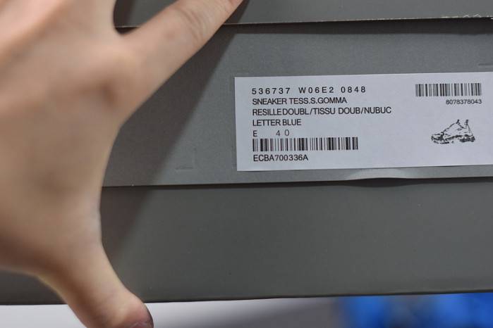 BLCG Sneaker Triple.s.Gomma Blue 536737-W06E2-0848