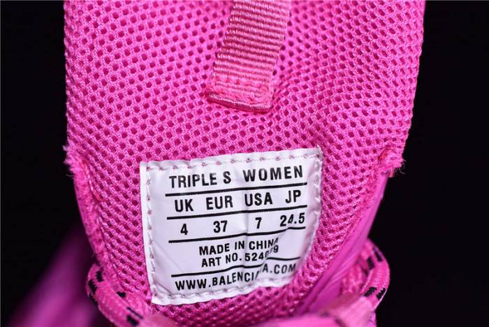 BLCG Sneaker Triple.s.Gomma rose Red 524039 W2FA1 7634