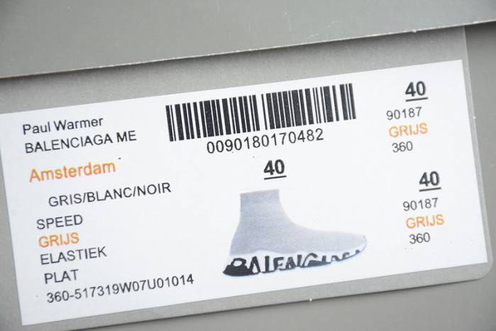 BLCG Speed Sneaker black-white-grey 517319W07U01014