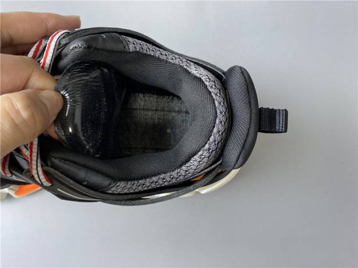 BLCG Sneaker Tess.s.Gomma Black White Orange 542436-W1GB7-2019