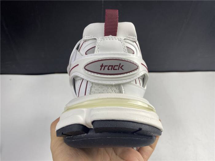BLCG Track Trainer White And Burgundy 542436-W3AC1-2050