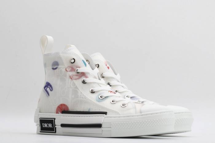 D10R B23 Oblique High Top Sneaker