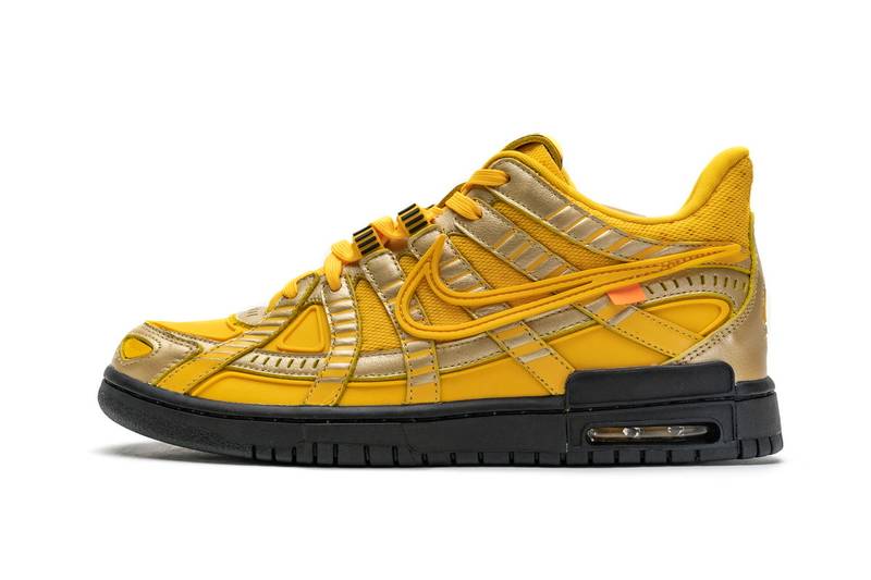 Nike Air Rubber Dunk Off-White University Gold