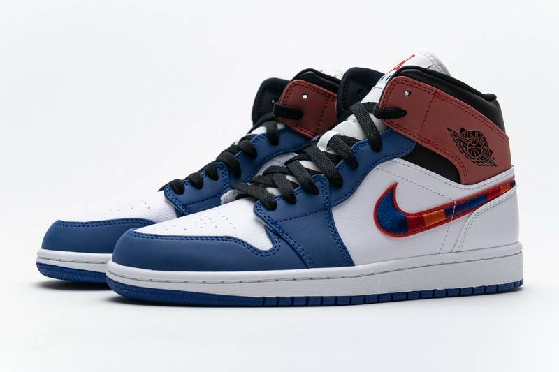 Air Jordan 1 Mid SE  Multi-Color Swoosh