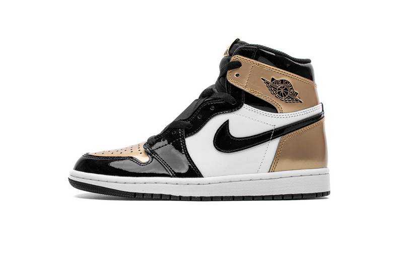 Air Jordan 1 Retro High NRG Patent Gold Toe