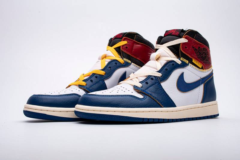 Air Jordan 1 Retro High Union Los Angeles Blue Toe