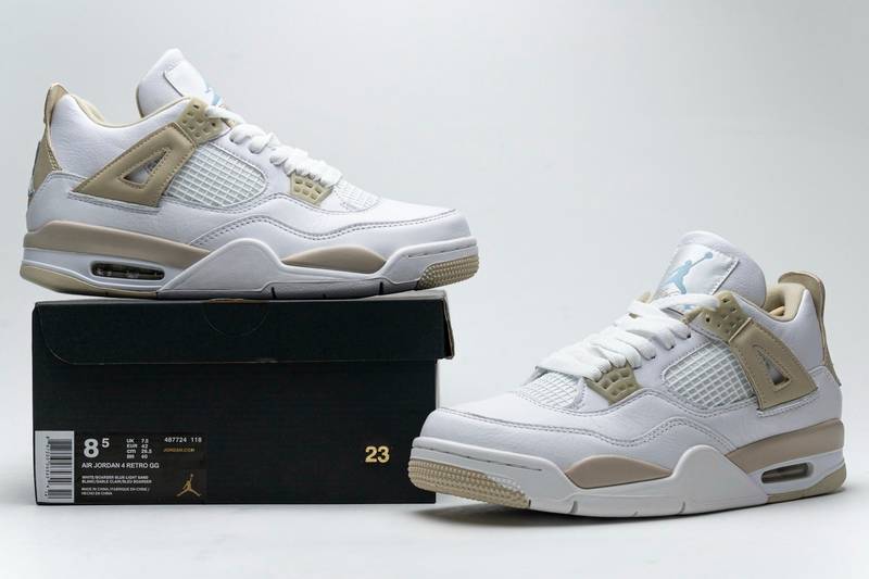 Air Jordan 4 Retro Sand Linen