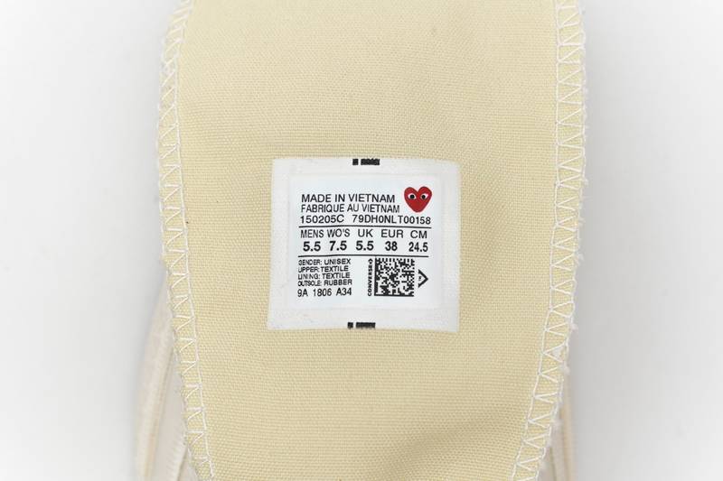 CDG Play x Converse Chuck Taylor All Star 70 High Top