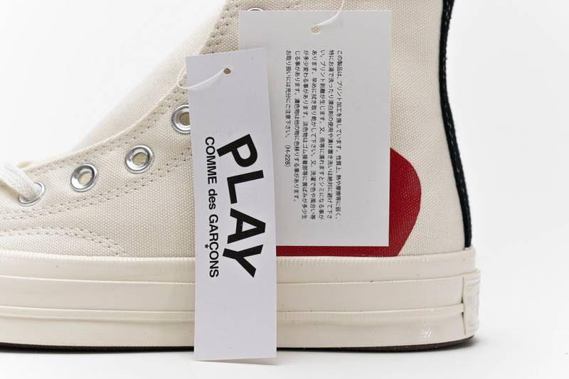 CDG Play x Converse Chuck Taylor All Star 70 High Top