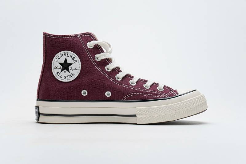 Converse Chuck 70 HI Dark Burgundy Black Egret