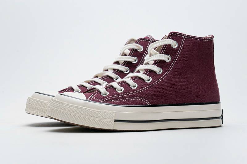 Converse Chuck 70 HI Dark Burgundy Black Egret