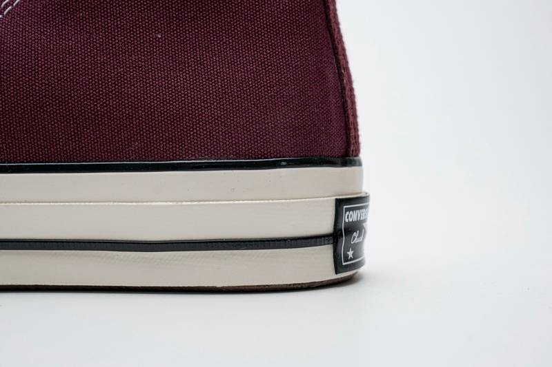 Converse Chuck 70 HI Dark Burgundy Black Egret