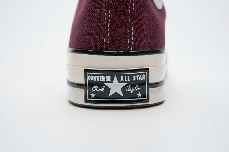 Converse Chuck 70 HI Dark Burgundy Black Egret