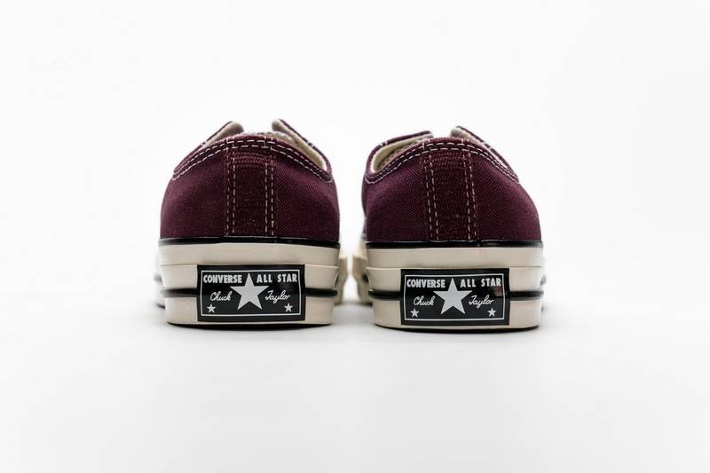 Converse Chuck 70 OX Dark Burgundy Black Egret