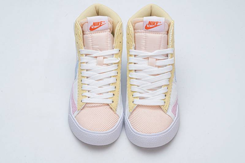 Nike Blazer Mid 77 VNTG White Pink Yellow