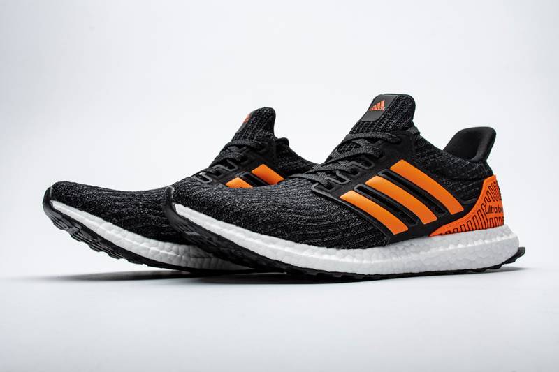 Ultra Boost 4.0 “Core Black/Solar Orange”