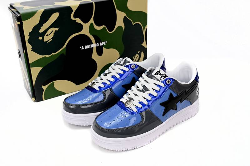 A Bathing Ape Bape Sta Low Navy Color Combo
