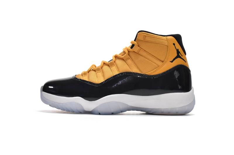 Air Jordan 11 Retro Black Yellow