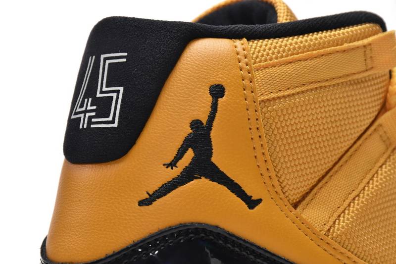 Air Jordan 11 Retro Black Yellow