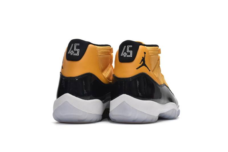 Air Jordan 11 Retro Black Yellow