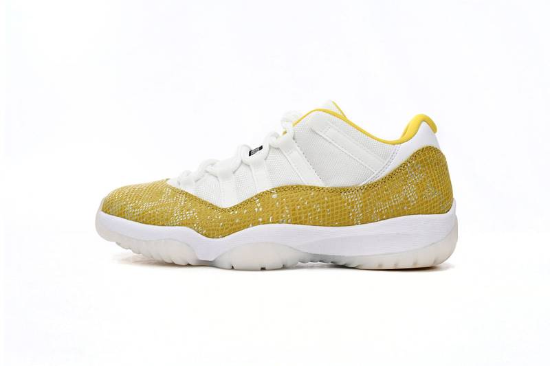 Air Jordan 11 Retro Low Tour Yellow Snakeskin