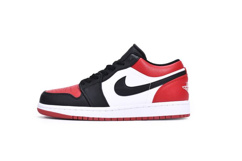 Air Jordan 1 Low Bred Toe