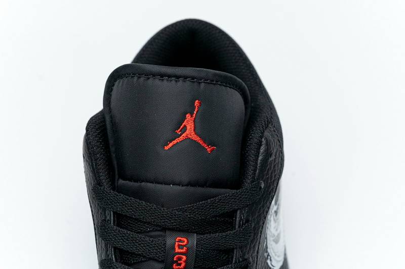 Air Jordan 1 Low Brushstroke Swoosh