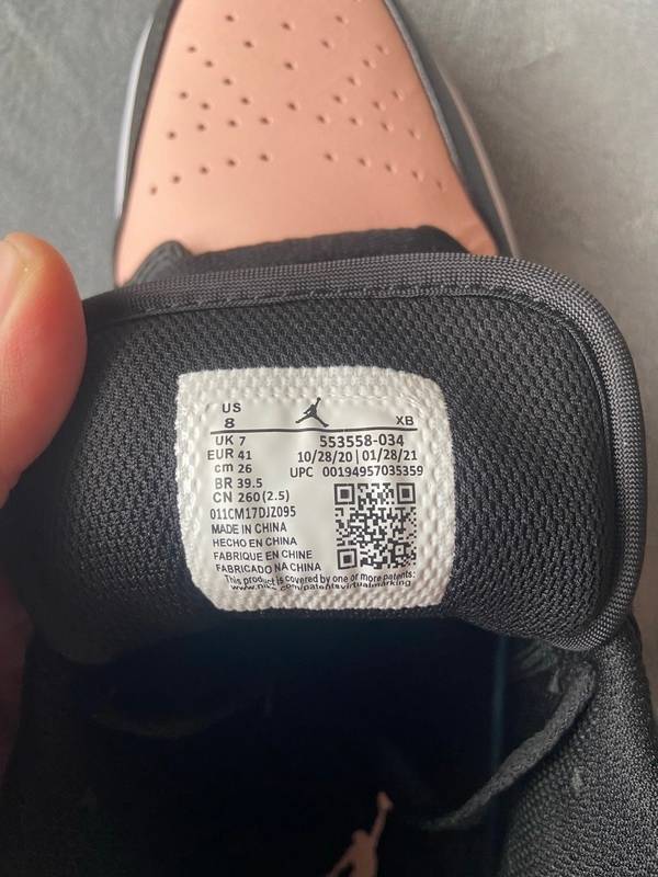 Air Jordan 1 Low Crimson Tint​