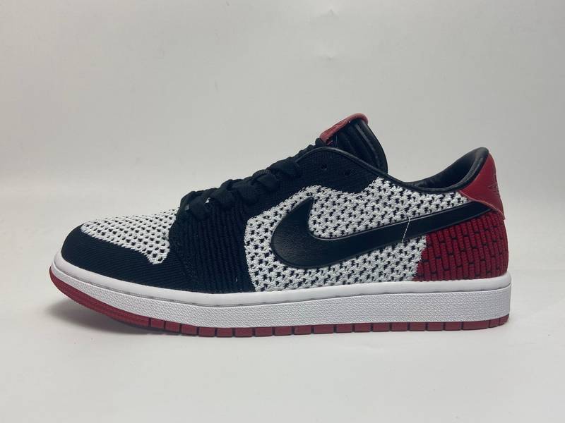 Air Jordan 1 Low Flyknit Black Toe