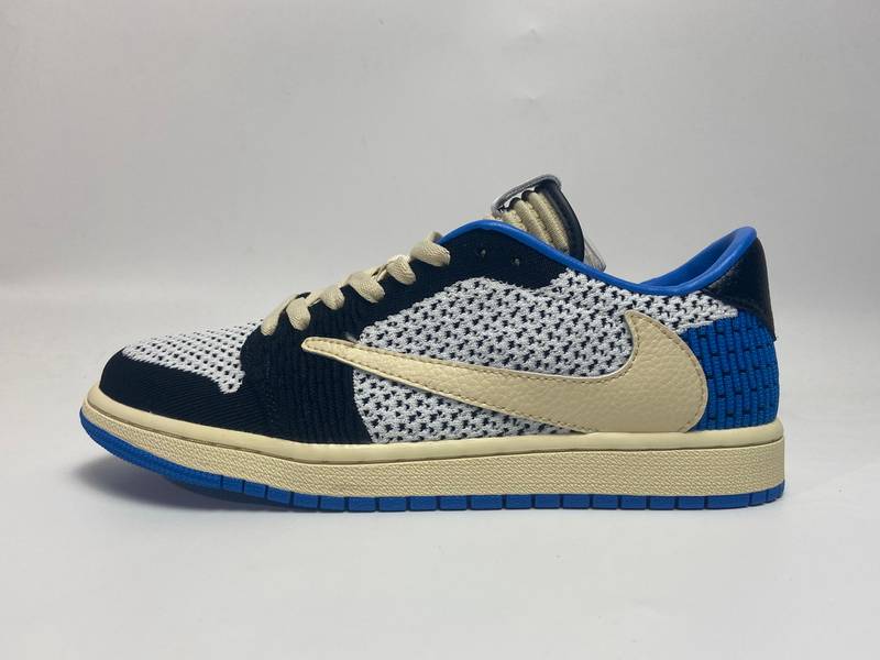 Air Jordan 1 Low Flyknit Fragment Design xTravis Scott