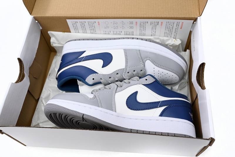 Air Jordan 1 Low Stealth French Blue