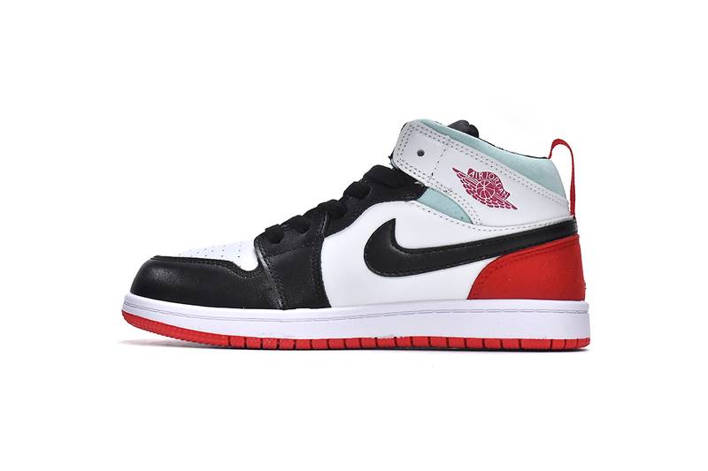 Air Jordan 1 Mid PS Red Black Toe（Kids）