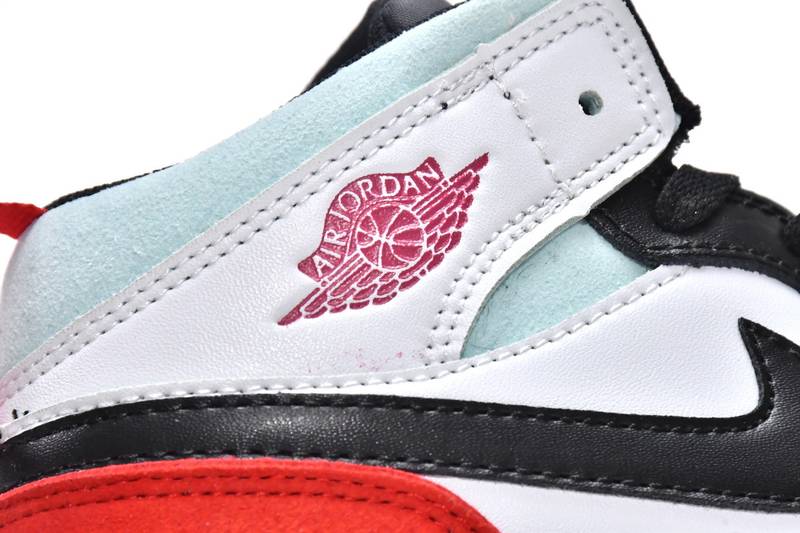 Air Jordan 1 Mid PS Red Black Toe（Kids）