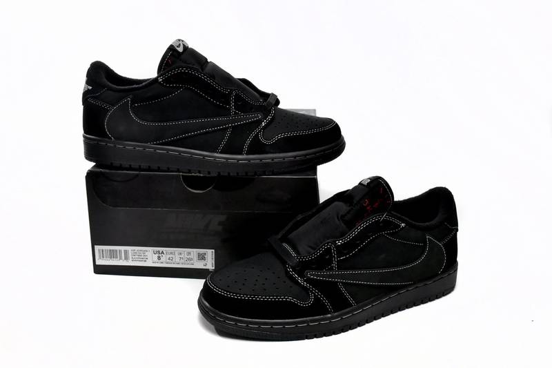 Air Jordan 1 Retro Low OG SP Travis Scott Black Phantom