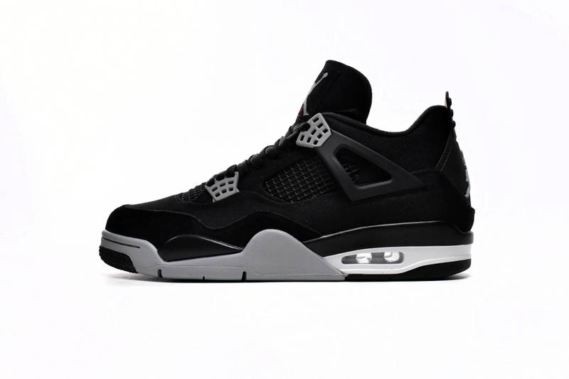 Air Jordan 4 Retro SE Black Canvas