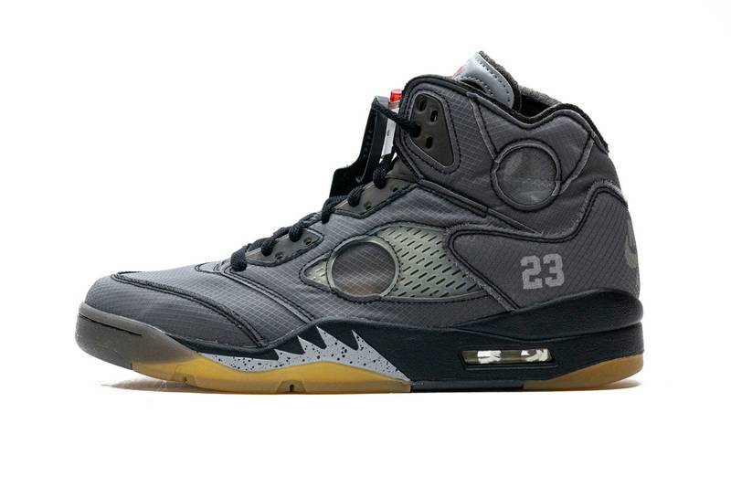 Air Jordan 5 Retro Off-White Black