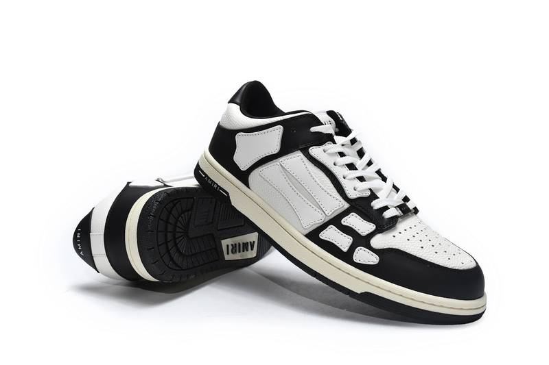 AMIRI Skel Panelled Top Low White