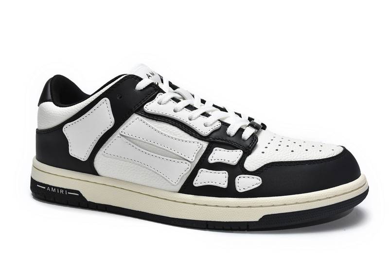 AMIRI Skel Panelled Top Low White