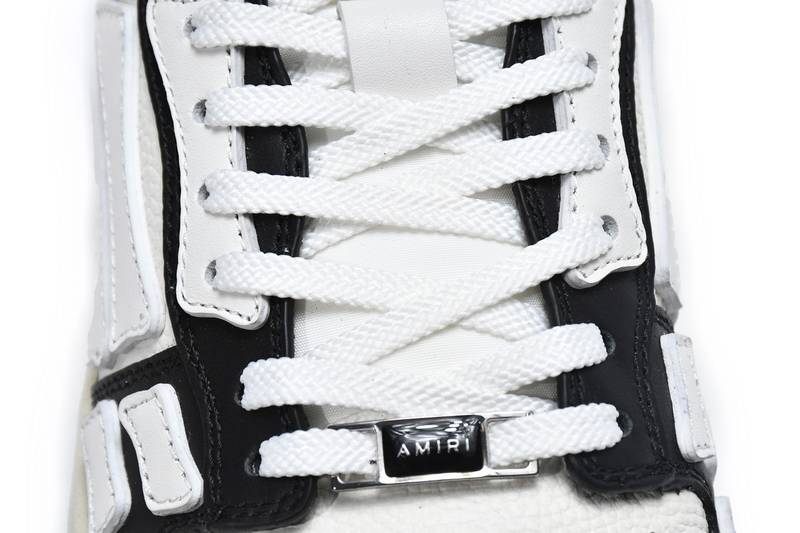 AMIRI Skel Panelled Top Low White