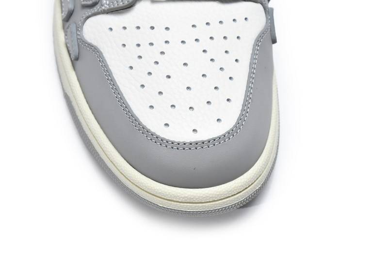 AMIRI Skel Panelled Top Low Whtie Grey