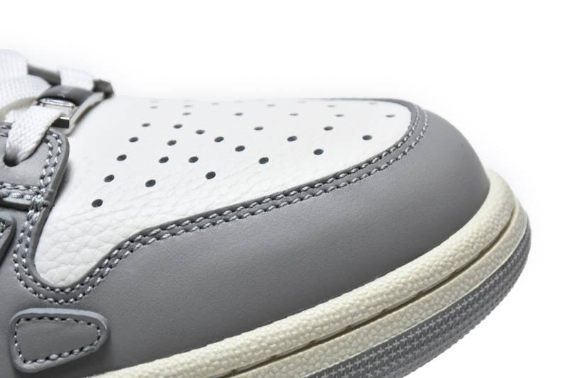 AMIRI Skel Panelled Top Low Whtie Grey