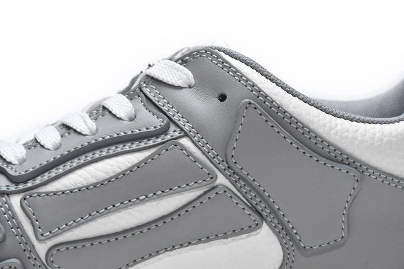 AMIRI Skel Panelled Top Low Whtie Grey