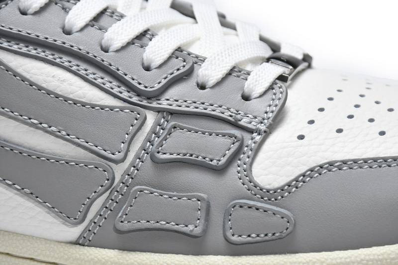 AMIRI Skel Panelled Top Low Whtie Grey