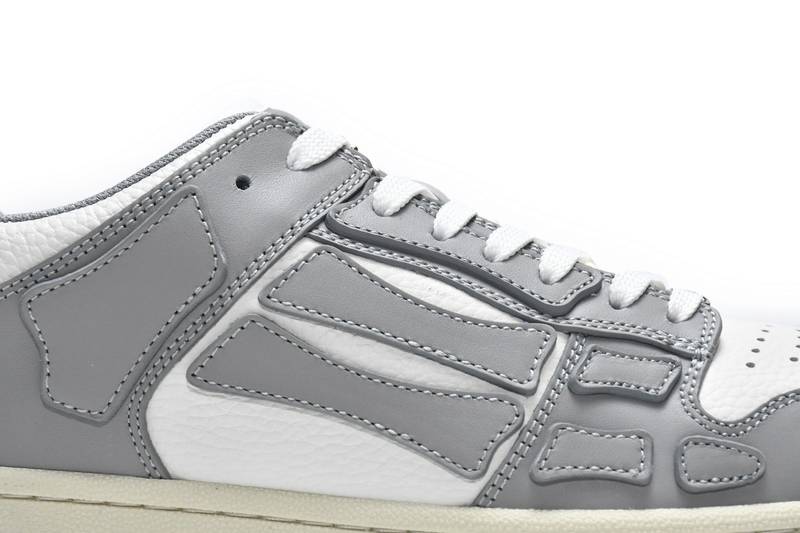 AMIRI Skel Panelled Top Low Whtie Grey